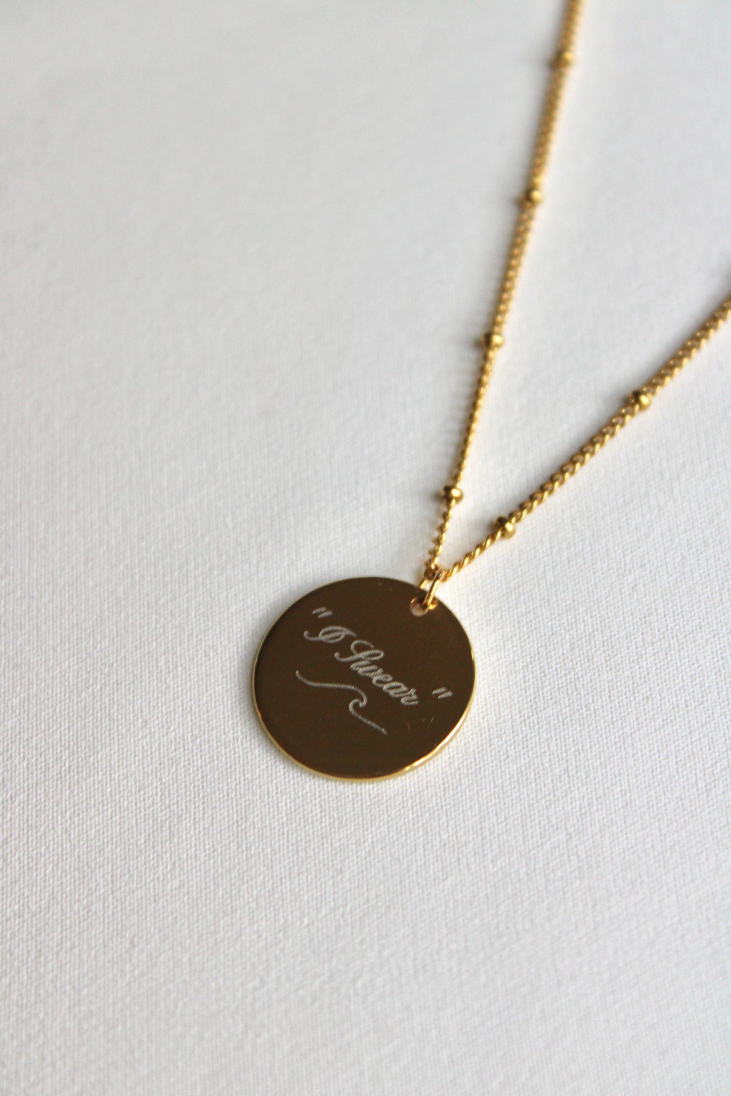 Collier pendentif SAY YOU SWEAR Les Bijoux De Claclou