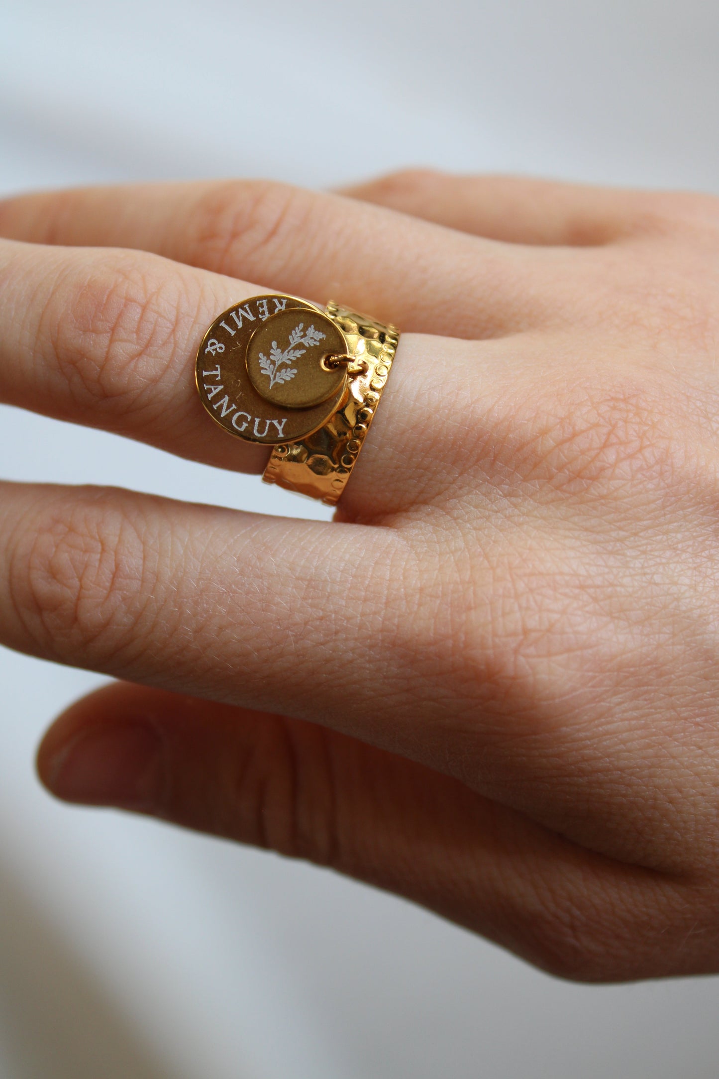 Bague gravée GLAMOURE Les Bijoux De Claclou