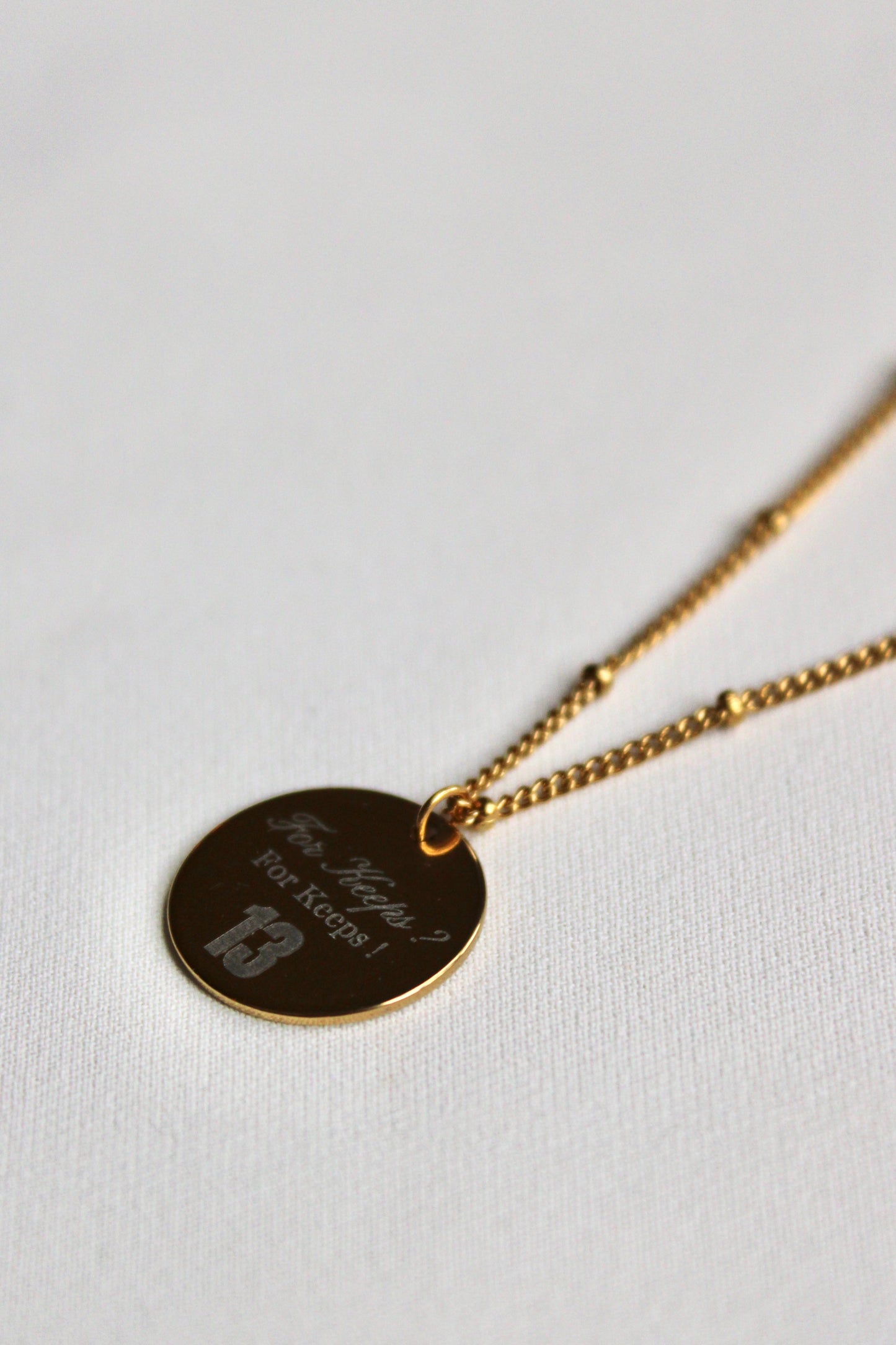Collier pendentif BINDING 13 Les Bijoux De Claclou