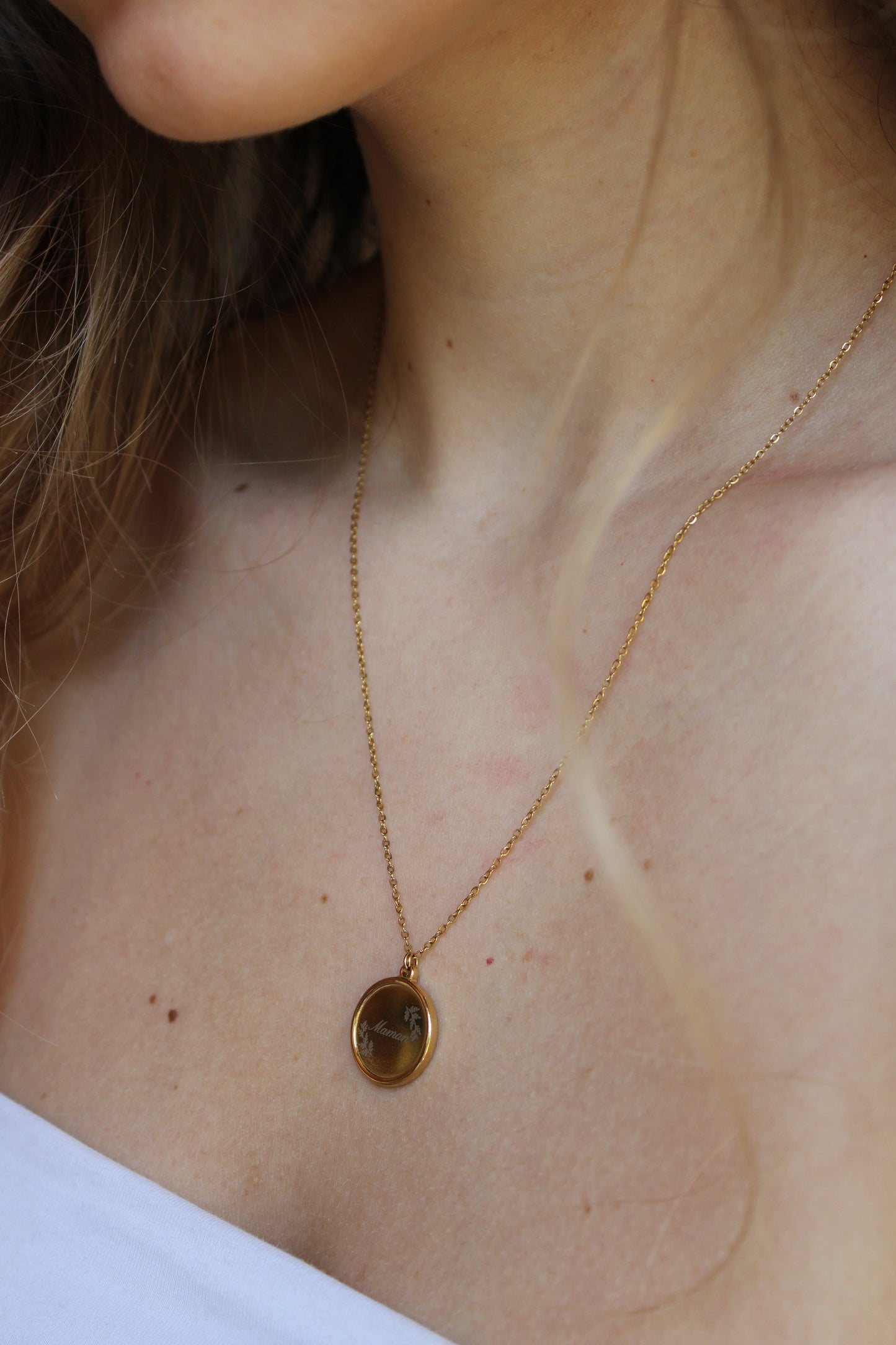 Collier gravé SOMPTUEUSE Les Bijoux De Claclou