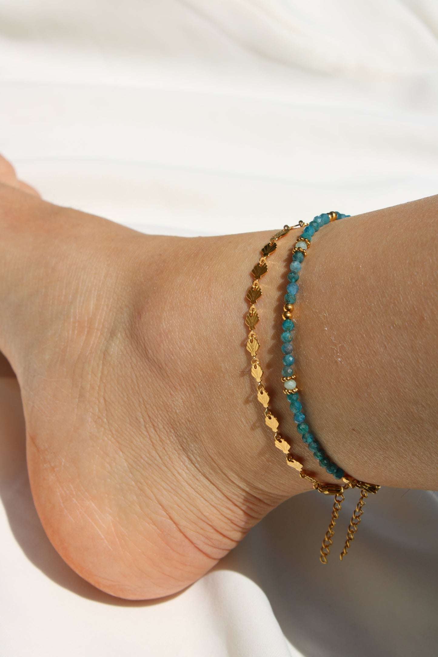 Bracelet de cheville COQUILLAGE Les Bijoux De Claclou