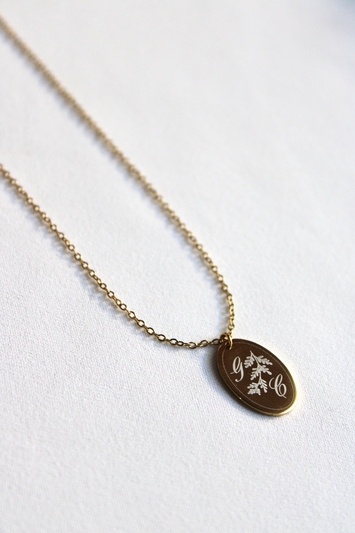 Collier gravé ÉPRISE Les Bijoux De Claclou