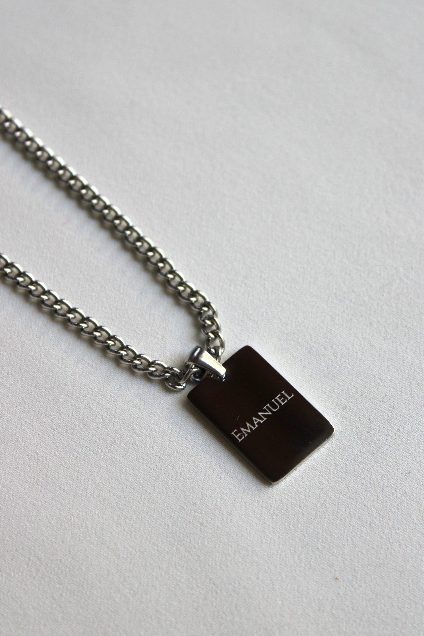 Collier gravé BEAU Les Bijoux De Claclou