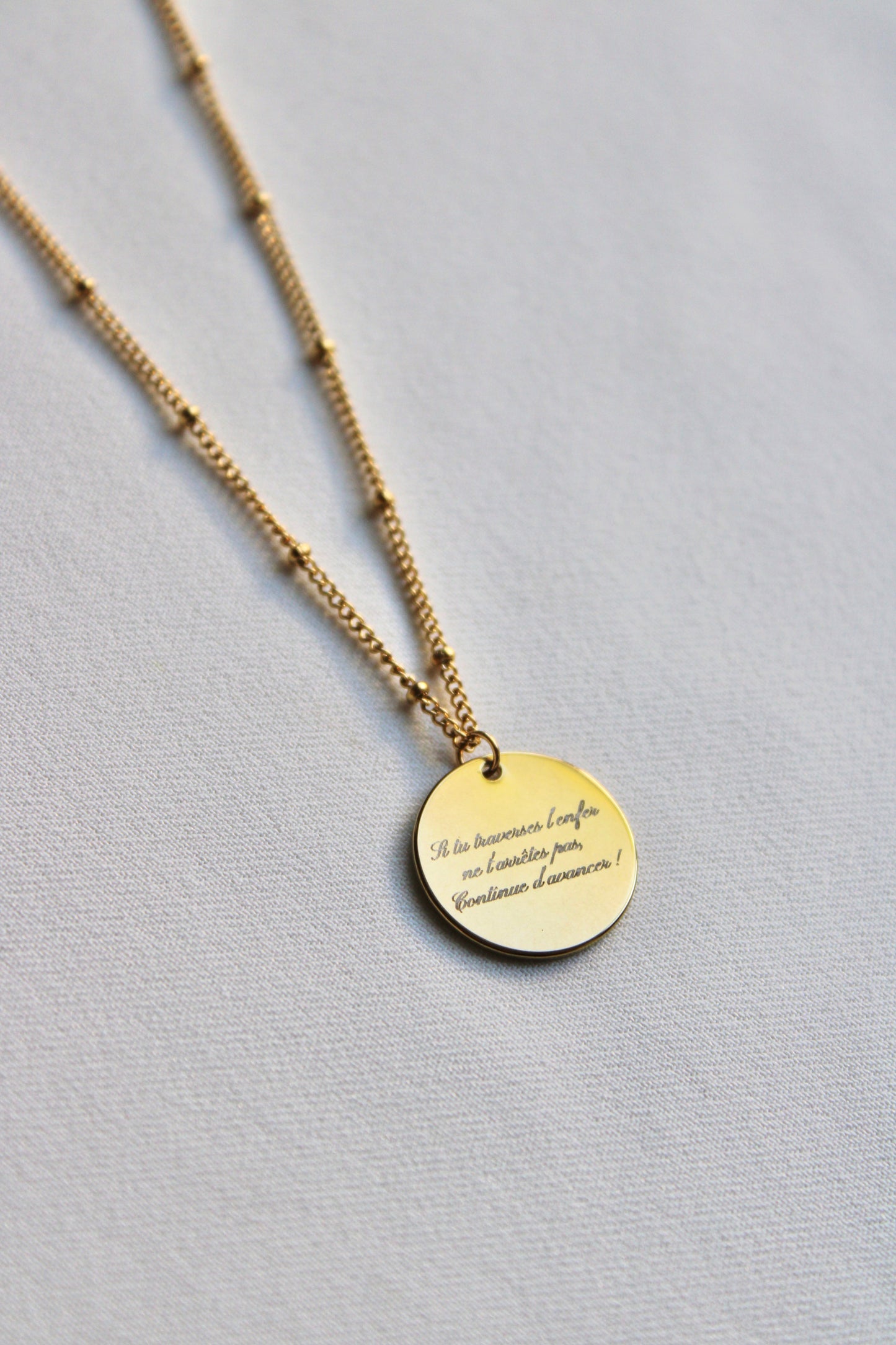 Collier pendentif STRONG Les Bijoux De Claclou