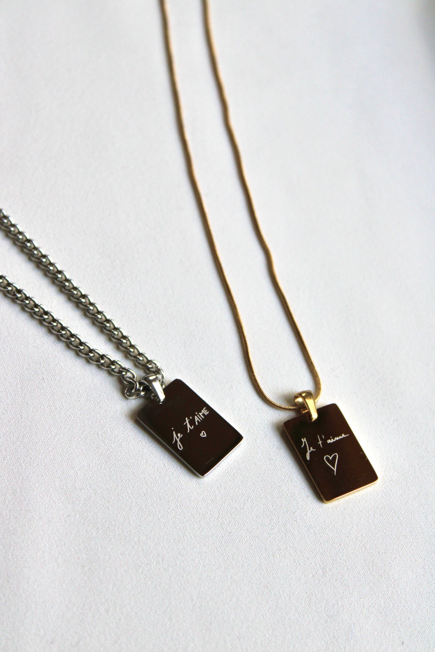 Collier gravé AUTHENTIQUE Les Bijoux De Claclou