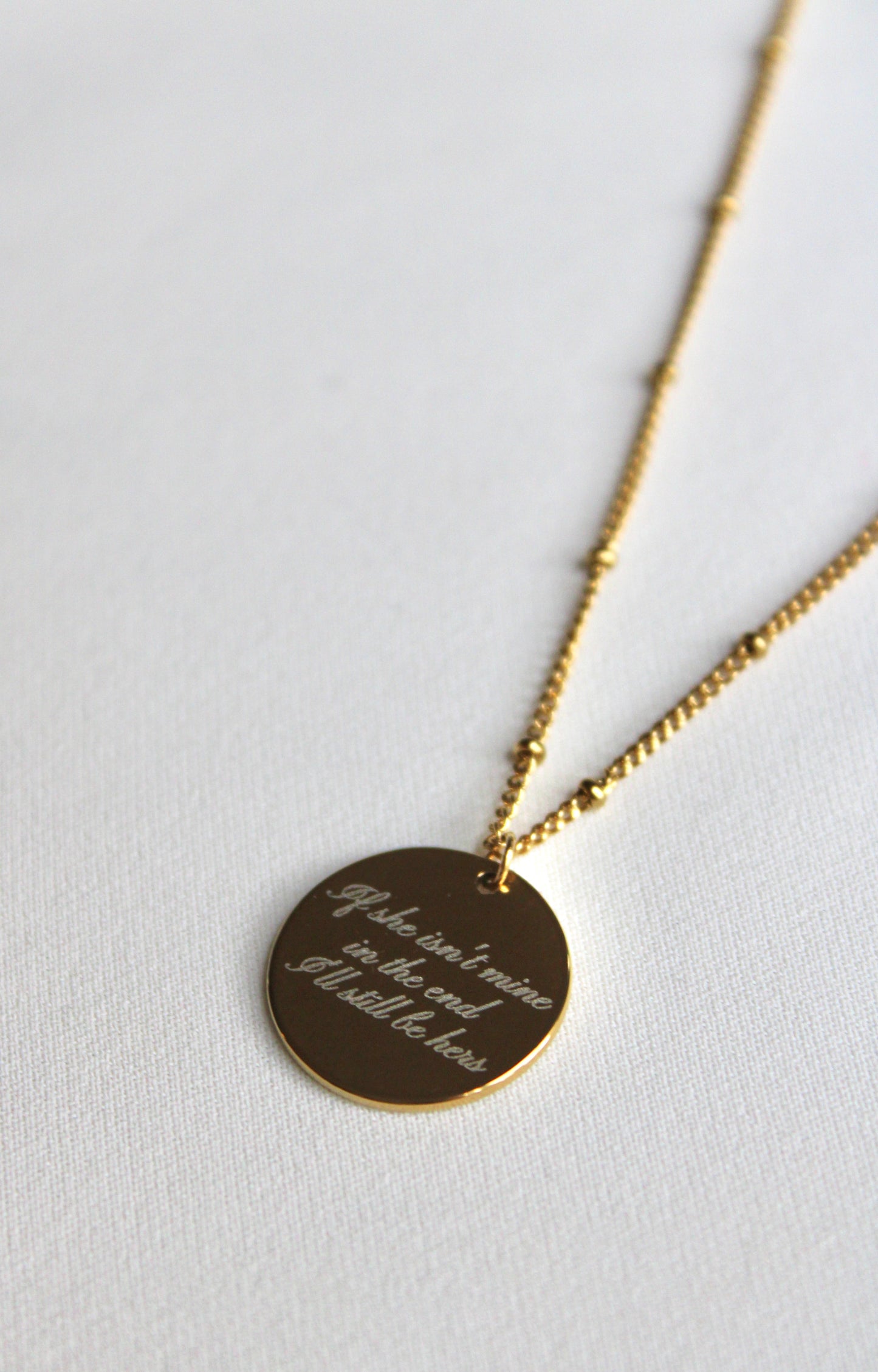 Collier pendentif SAY YOU SWEAR Les Bijoux De Claclou
