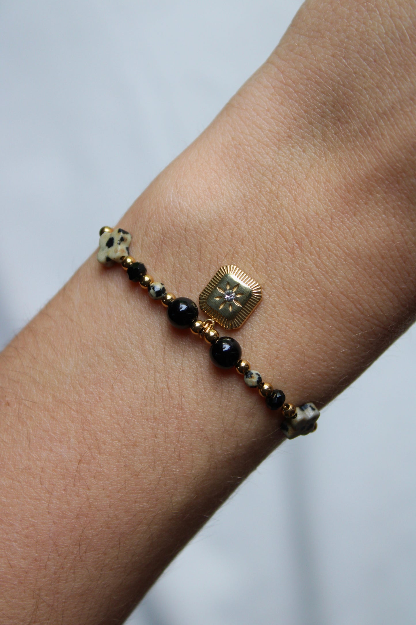Bracelet FASCINANTE - Bracelet acier inoxydable motifs léopard Les Bijoux De Claclou
