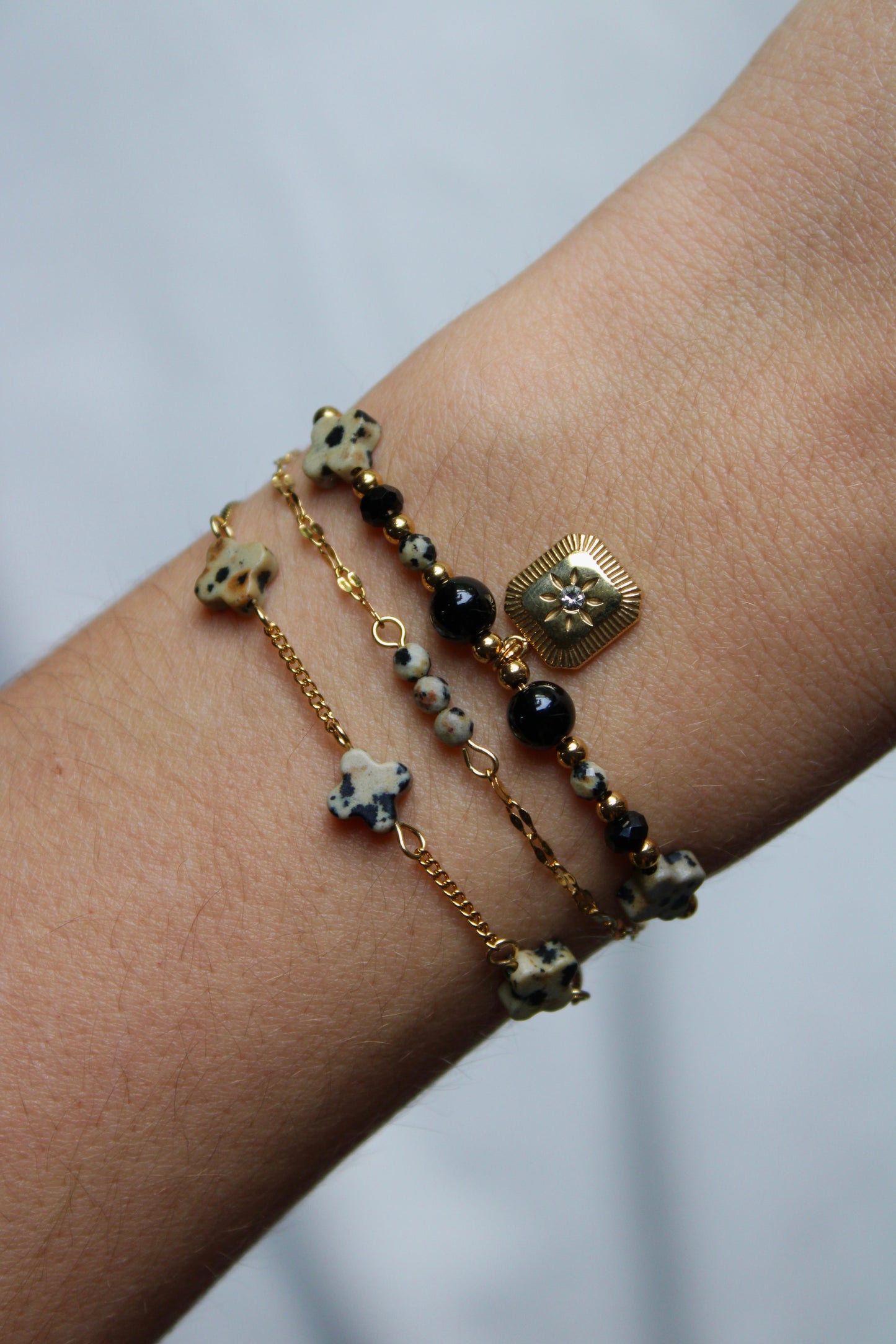 Bracelet FASCINANTE - Bracelet acier inoxydable motifs léopard Les Bijoux De Claclou