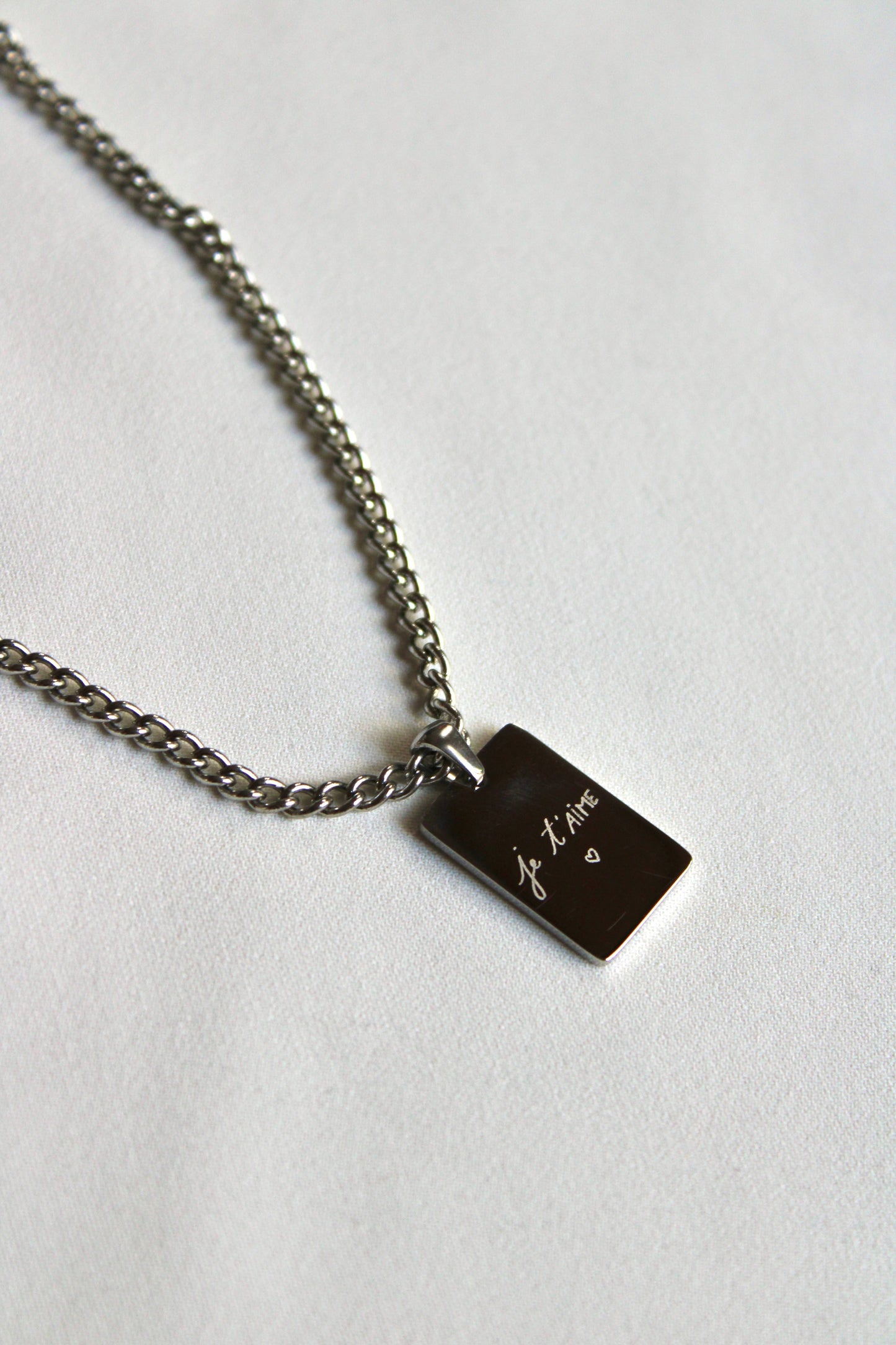 Collier gravé AUTHENTIQUE Les Bijoux De Claclou