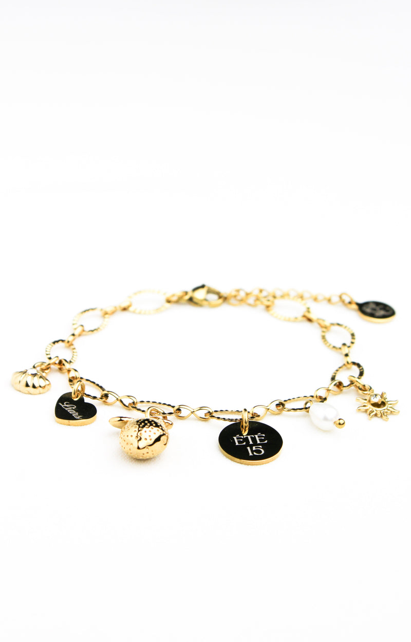 Bracelets breloques livres