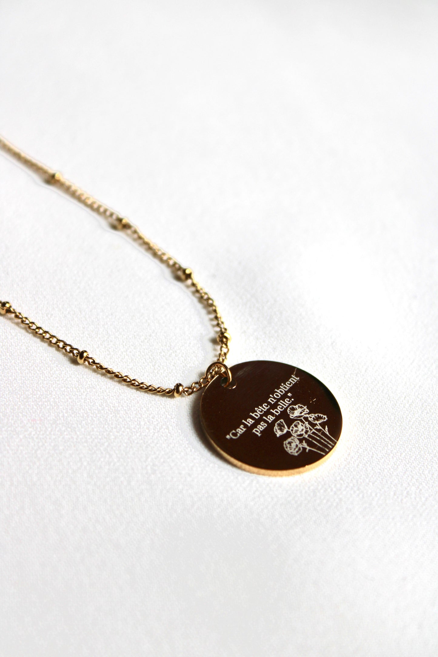 Collier pendentif RECKLESS Les Bijoux De Claclou