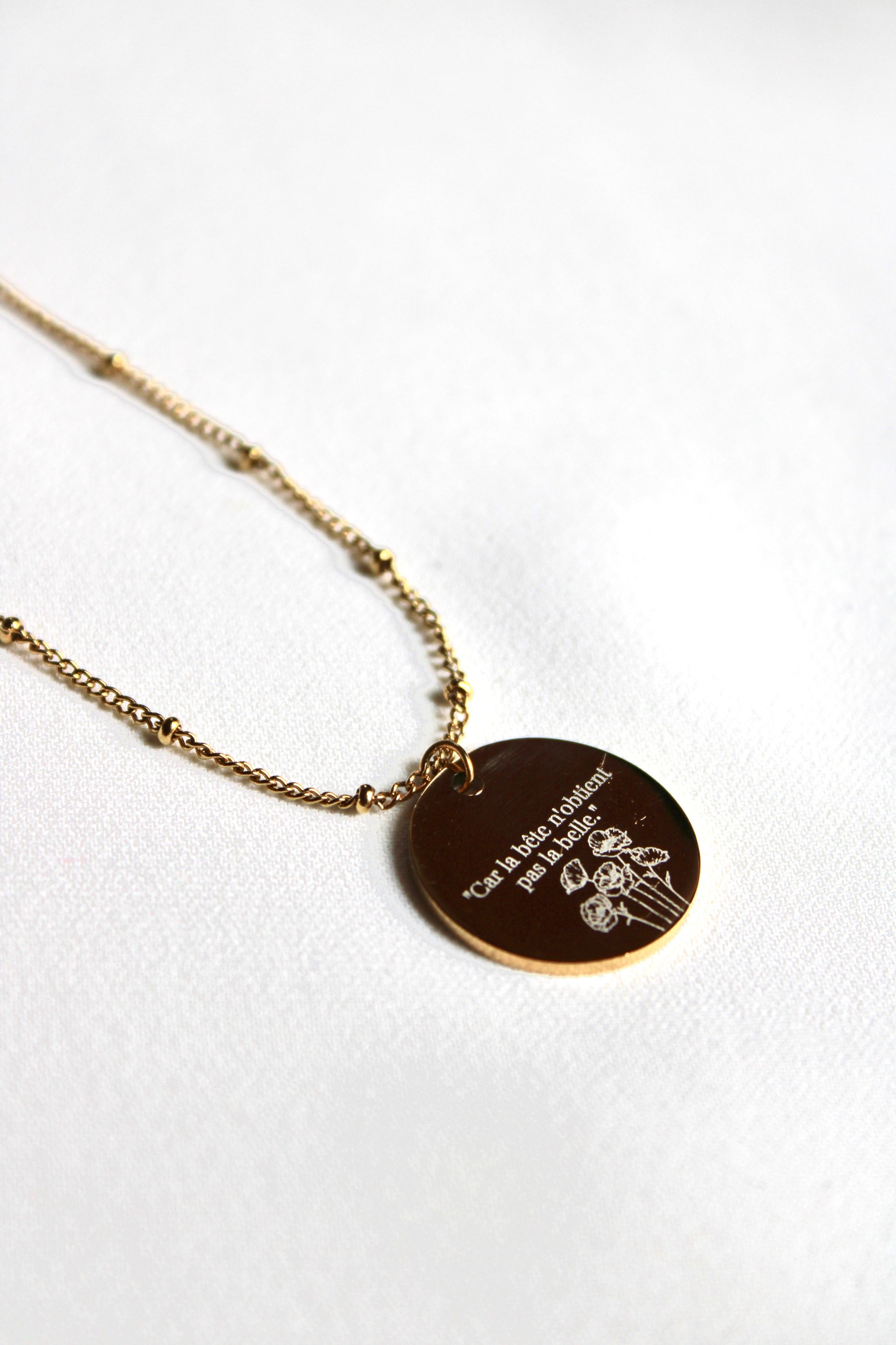 Collier pendentif RECKLESS Les Bijoux De Claclou