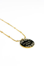 Collier Gravé - Âme de lectrice Les Bijoux De Claclou