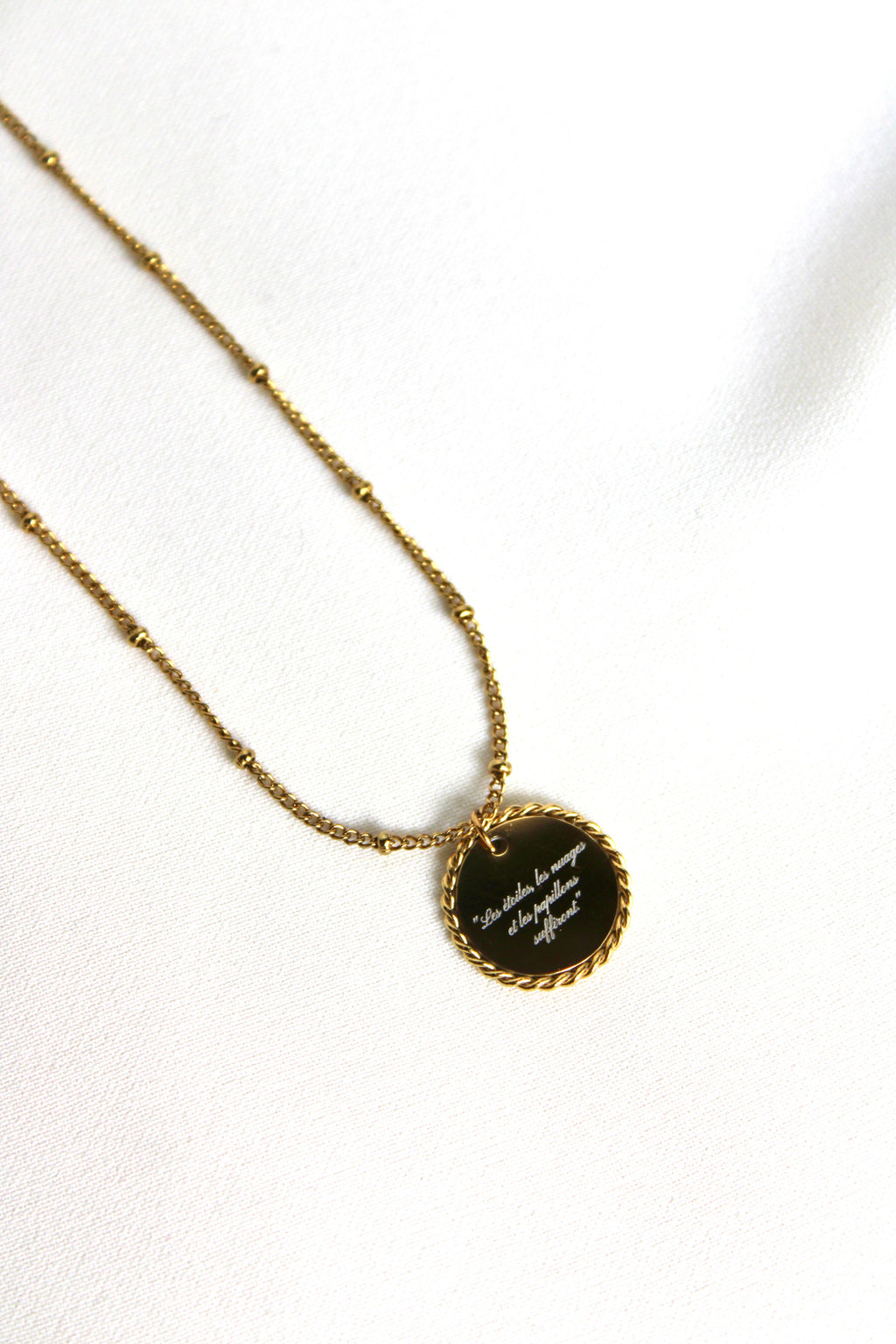 Collier luvre citation Les Bijoux De Claclou