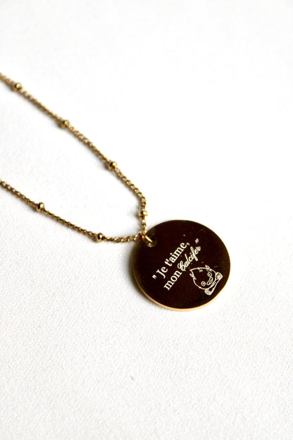 Collier pendentif UN ÉTÉ POUR TE RETROUVER Les Bijoux De Claclou