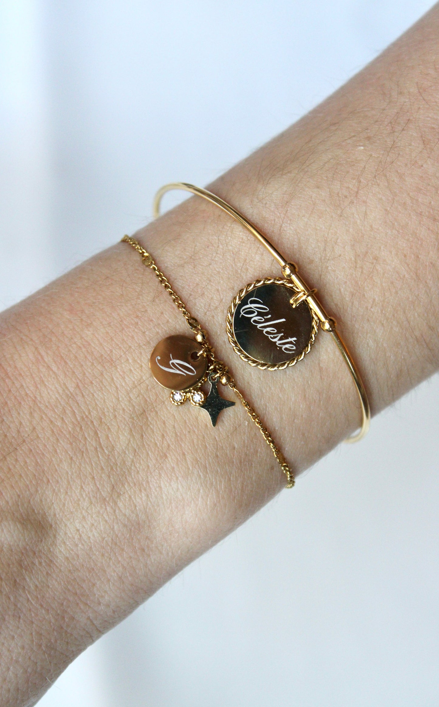 Bracelet gravé INSPIRANTE Les Bijoux De Claclou