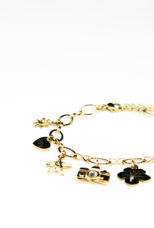 Bracelet Breloque BREATHE COLLECTOR- ÉDITION LIMITÉE Les Bijoux De Claclou