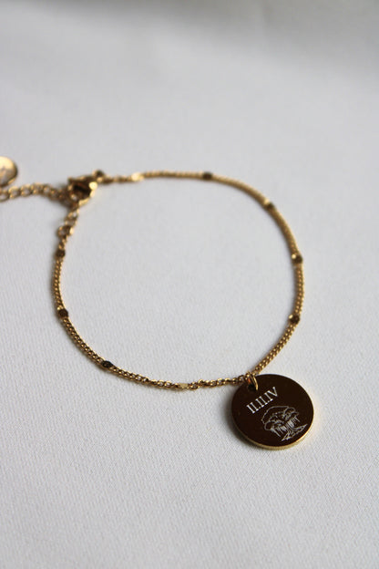 Bracelet discret BREATHE Les Bijoux De Claclou