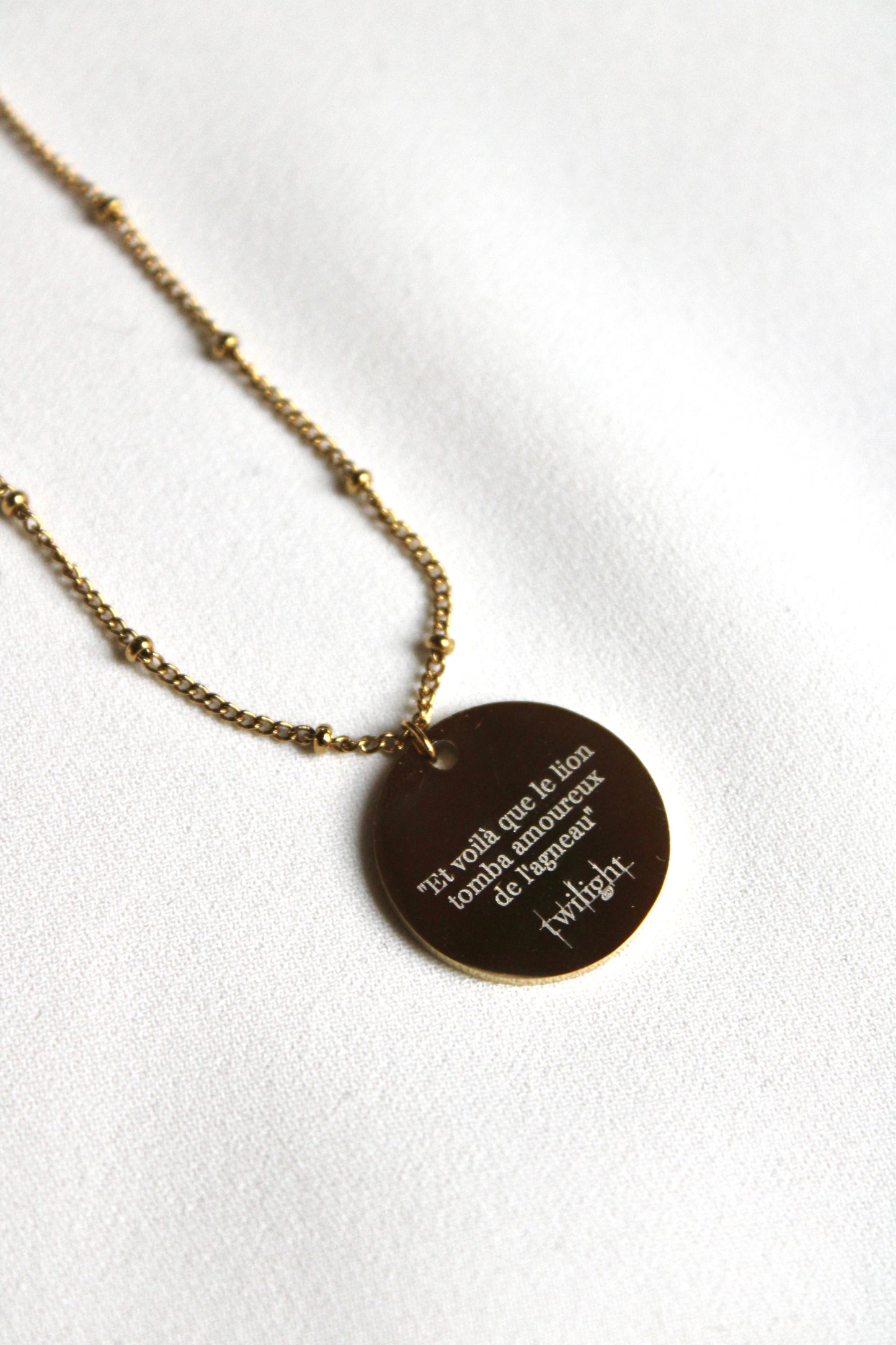 Collier pendentif TWILIGHT Les Bijoux De Claclou