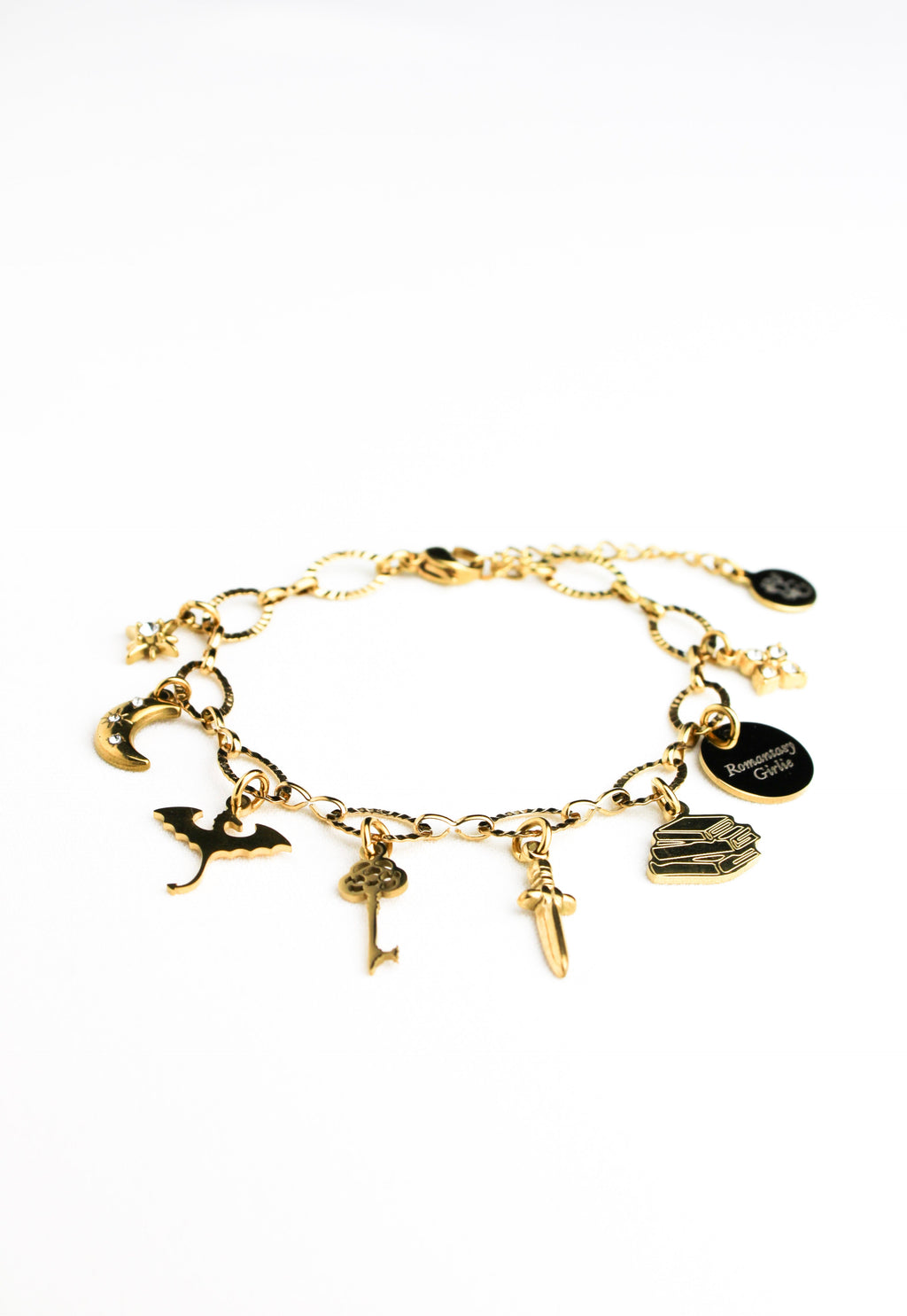 Bracelet Breloque ROMANTASY GIRLIE - ÉDITION UNIVERS LITTÉRAIRES Les Bijoux De Claclou