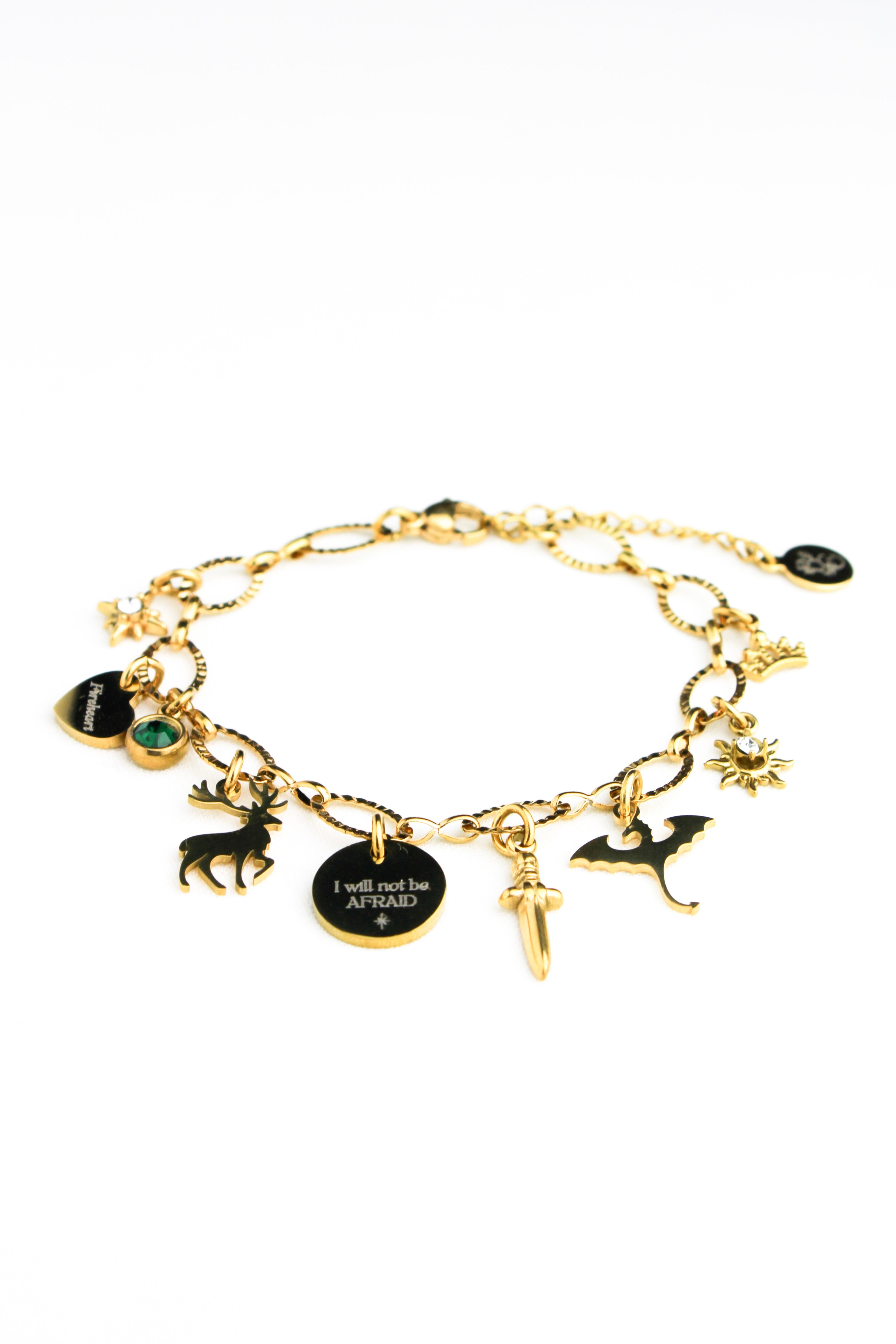 Bracelet Breloque THRONE OF GLASS collector Les Bijoux De Claclou