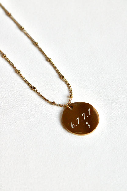 Collier pendentif ATTRACTED Les Bijoux De Claclou