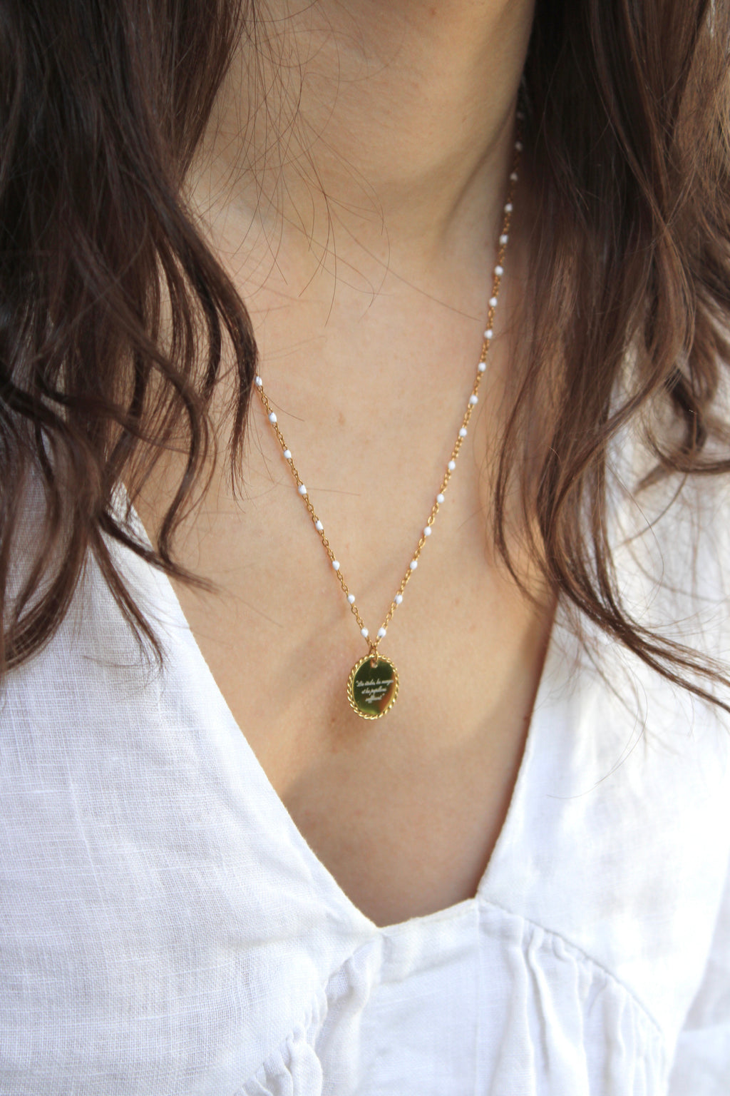 Collier luvre citation Les Bijoux De Claclou