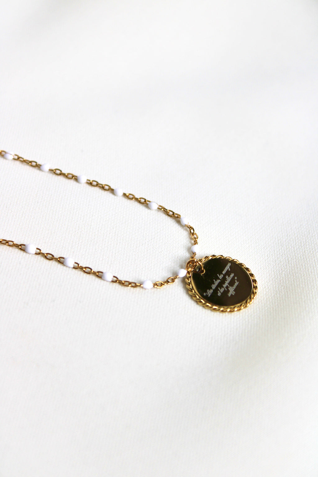 Collier luvre citation Les Bijoux De Claclou