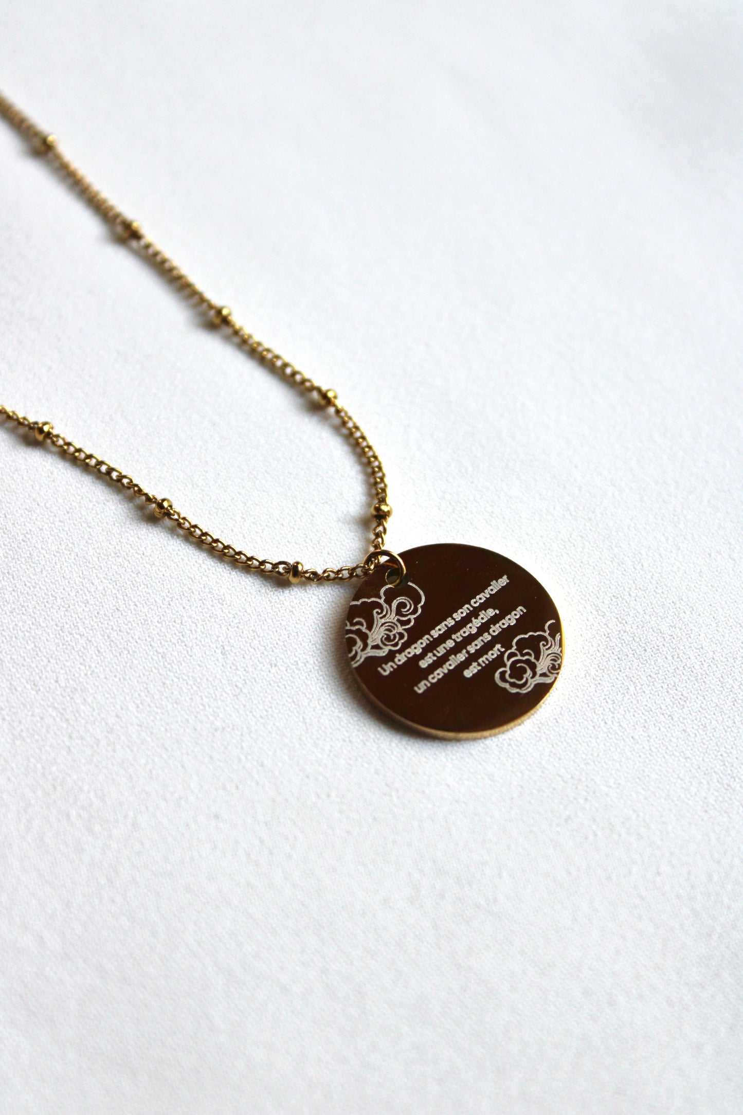 Collier pendentif FOURTH WING Les Bijoux De Claclou