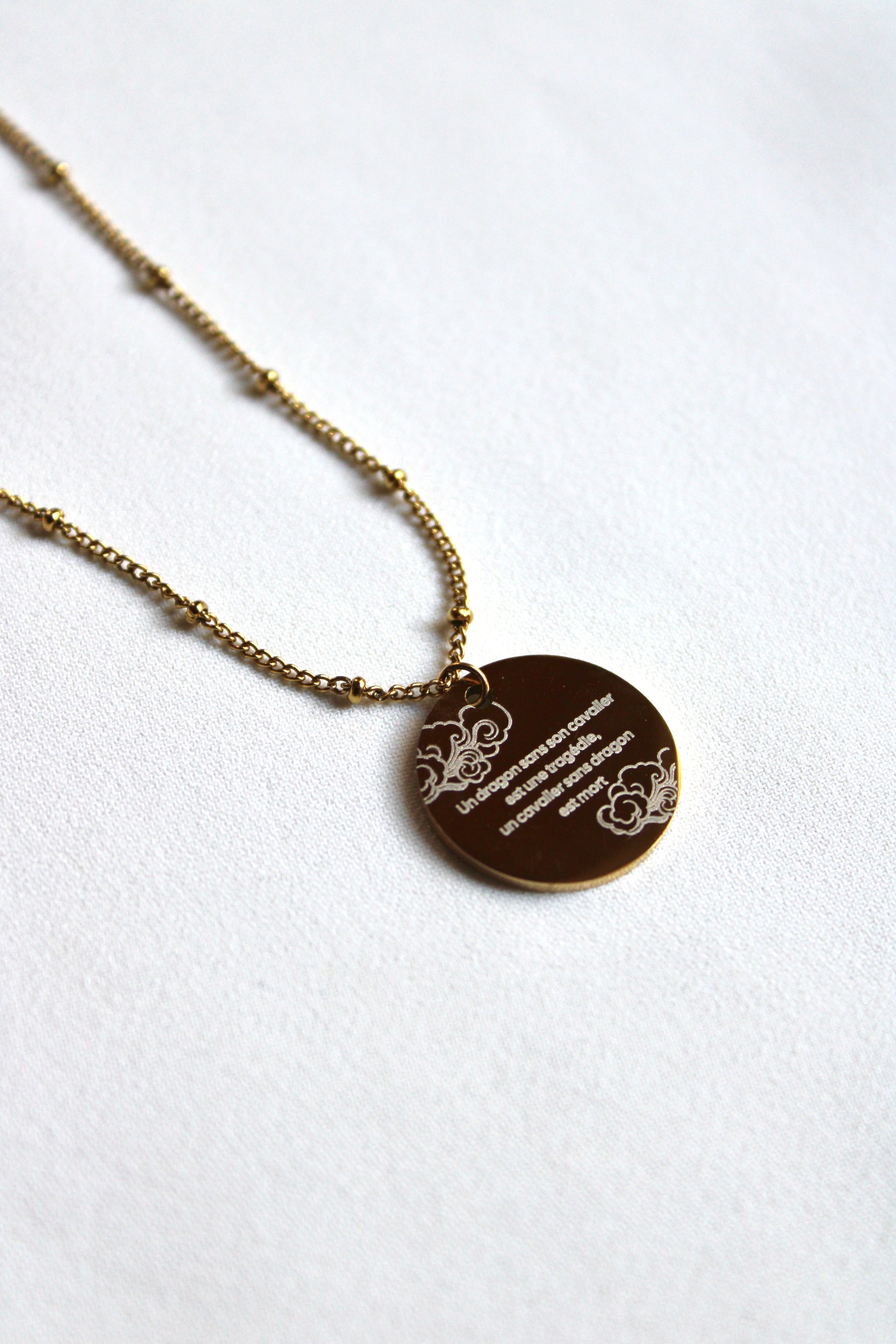 Collier pendentif FOURTH WING Les Bijoux De Claclou