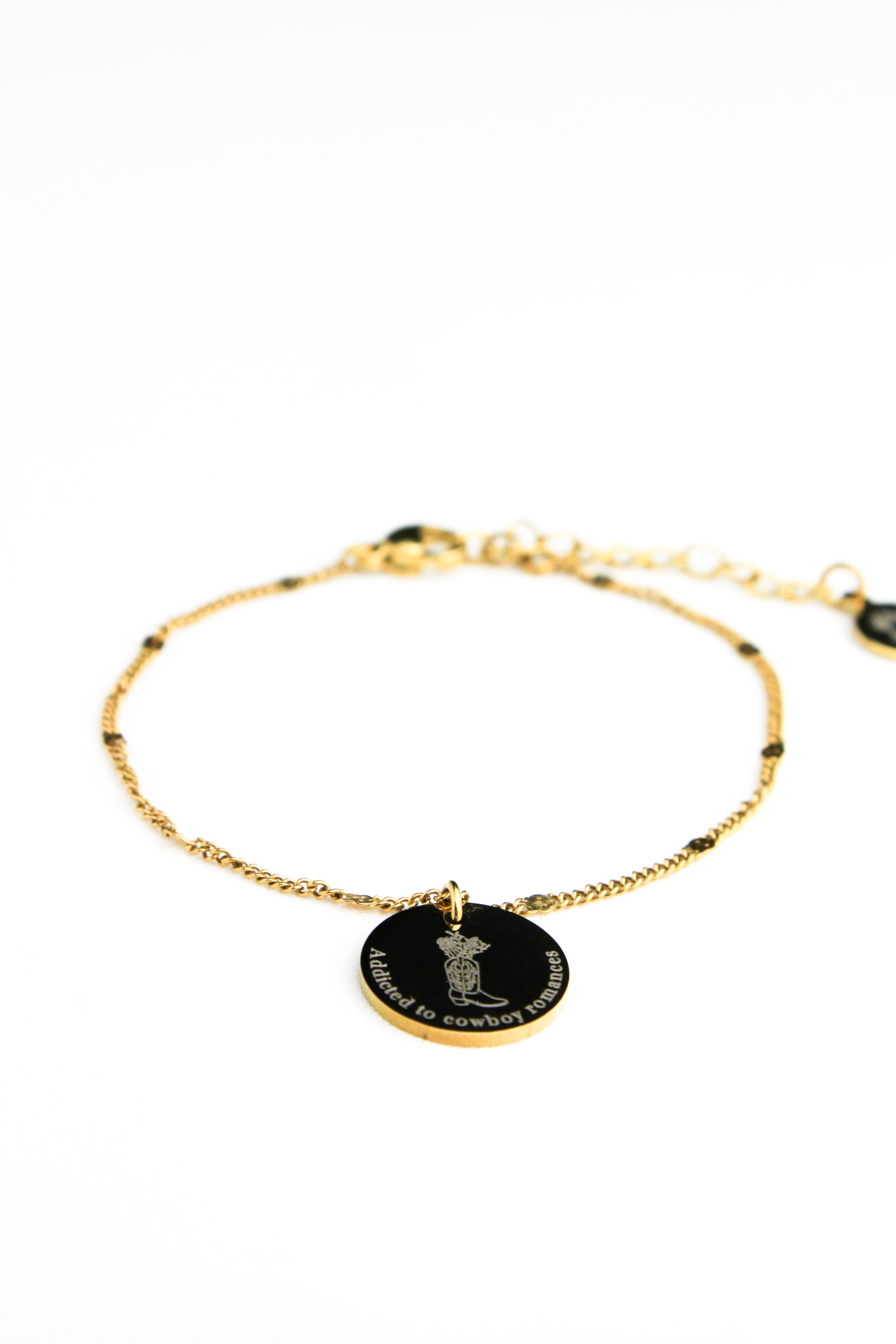 Bracelet Breloque COWBOY ROMANCES GIRLIE - ÉDITION UNIVERS LITTÉRAIRES Les Bijoux De Claclou