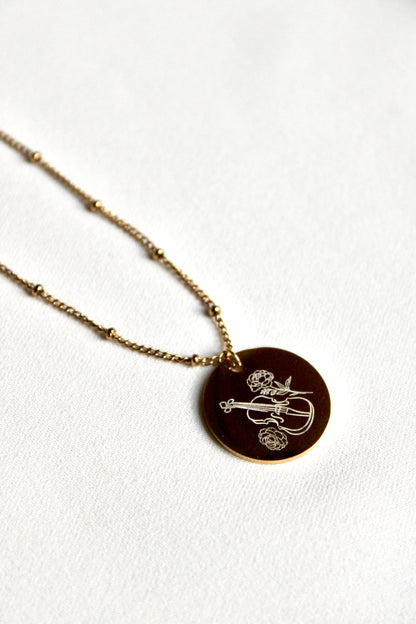 Collier pendentif UN AUTOMNE POUR TE PARDONNER Les Bijoux De Claclou