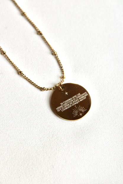 Collier pendentif MIDNIGHT KISS