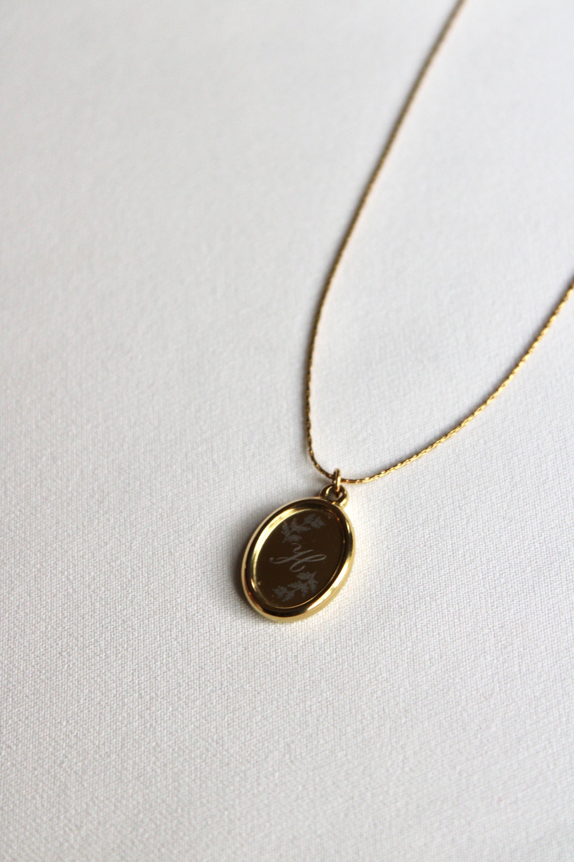Collier gravé ÉLÉGANTE Les Bijoux De Claclou