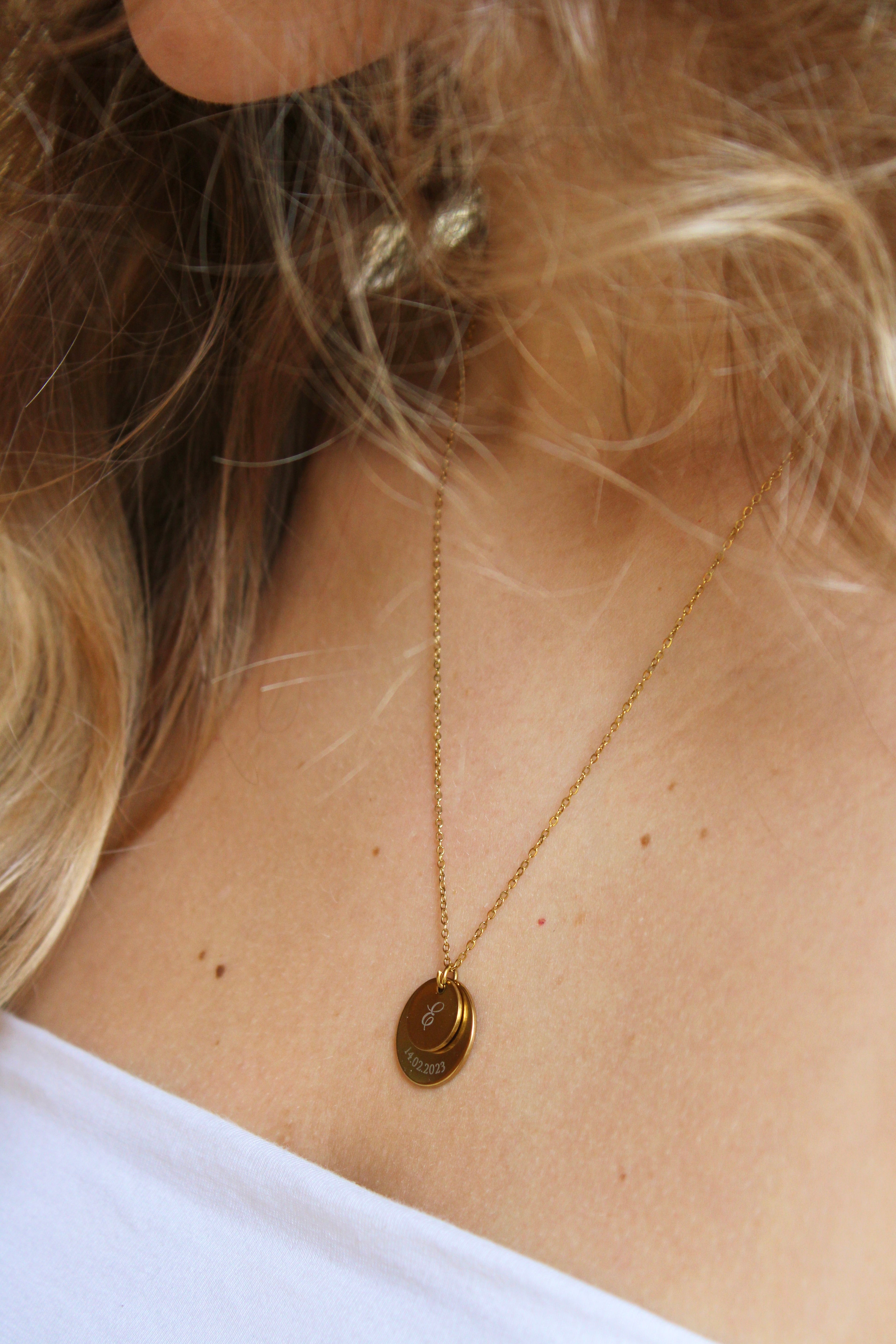 Collier gravé AIMANTE Les Bijoux De Claclou