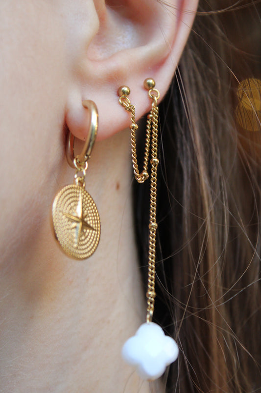 Boucles d’oreilles CHANCEUSE - Les Bijoux De Claclou