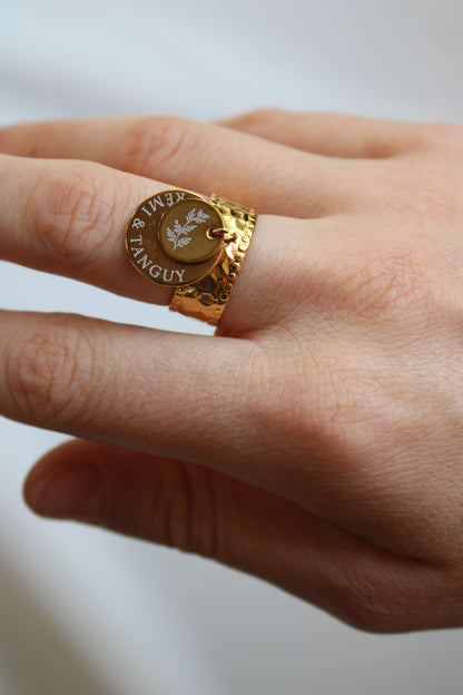 Bague gravée GLAMOURE Les Bijoux De Claclou