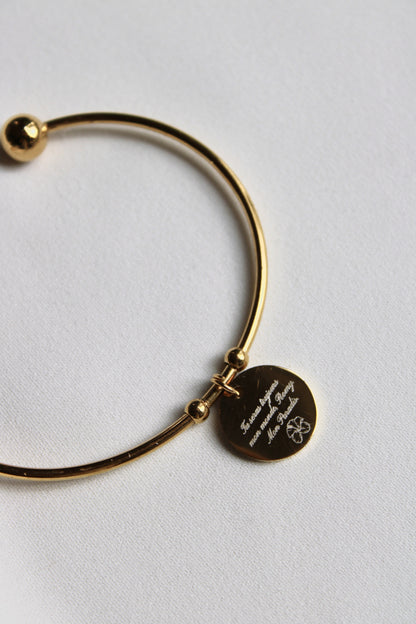 Jonc bracelet BREATHE Les Bijoux De Claclou