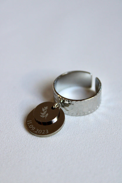 Bague gravée GLAMOURE Les Bijoux De Claclou