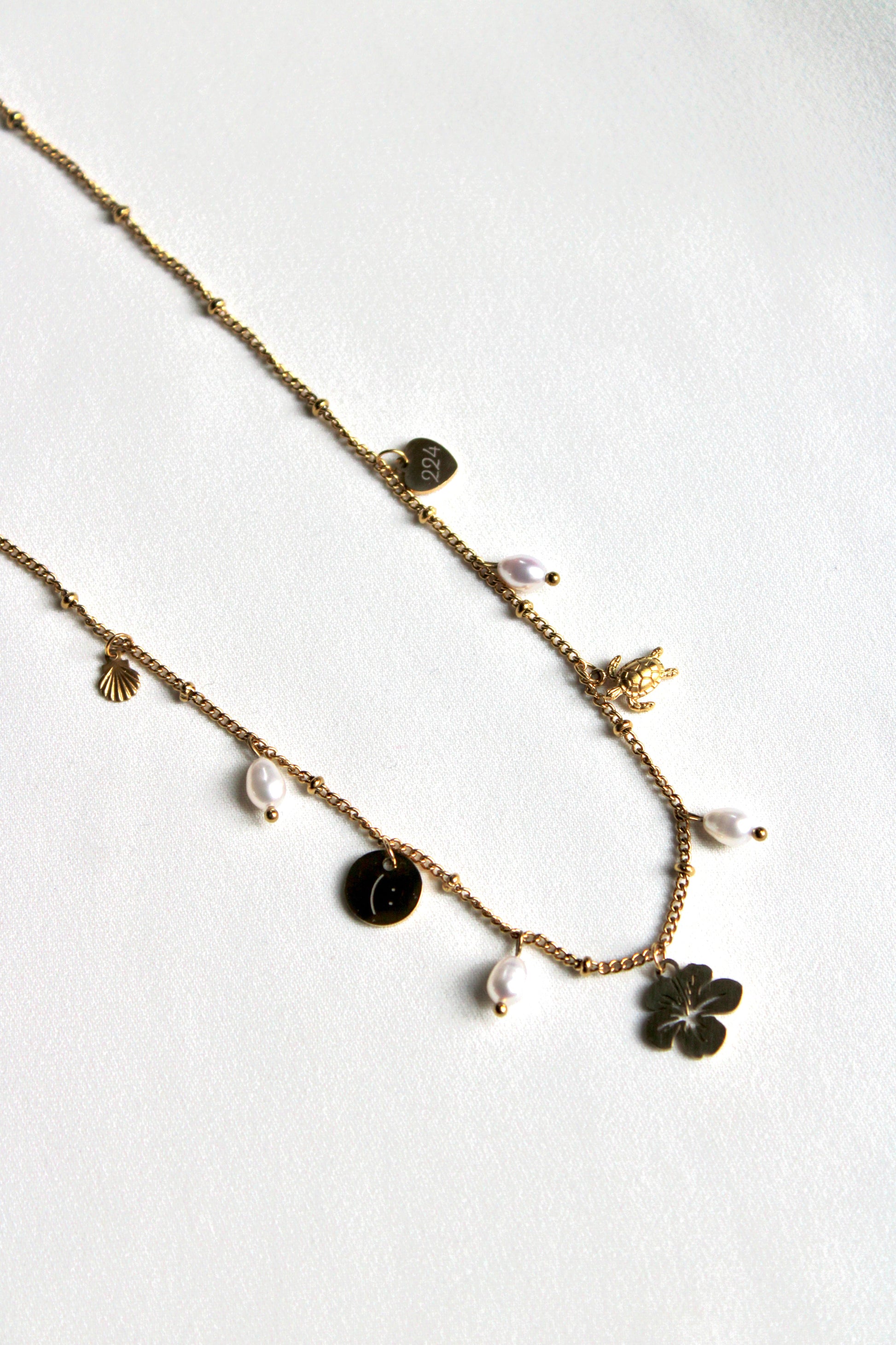 Collier breloques BREATHE Les Bijoux De Claclou