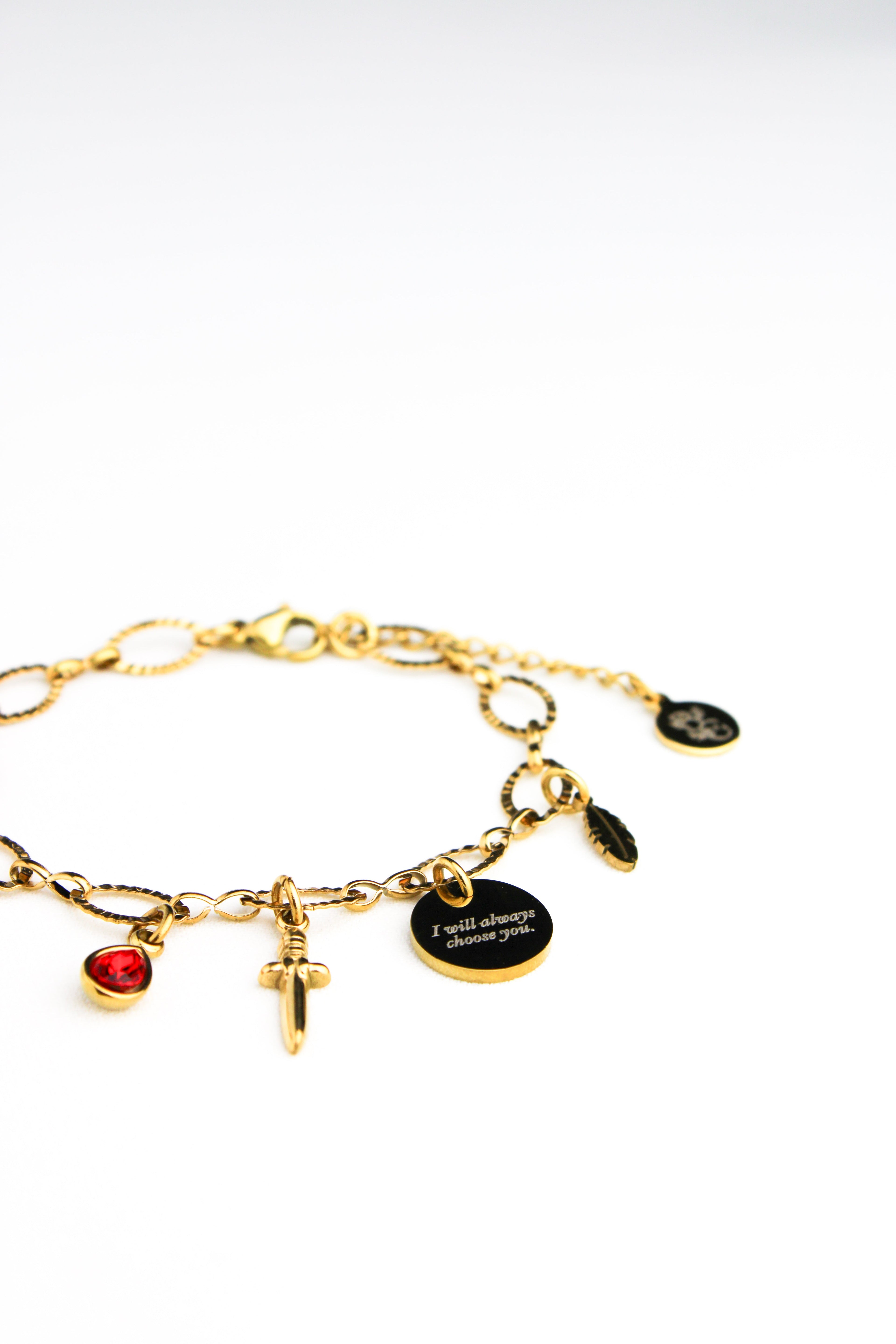 Bracelet Breloque THE VAMPIRE DIARIES - ÉDITION LIMITÉE Les Bijoux De Claclou
