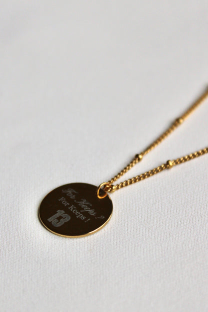 Collier pendentif BINDING 13 Les Bijoux De Claclou