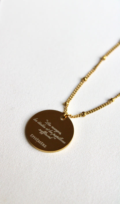 Collier pendentif ÉPHÉMÈRE Les Bijoux De Claclou