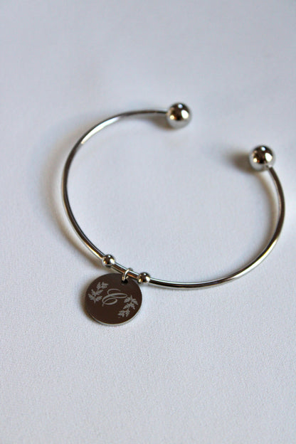 Jonc gravé CHARMANTE Les Bijoux De Claclou