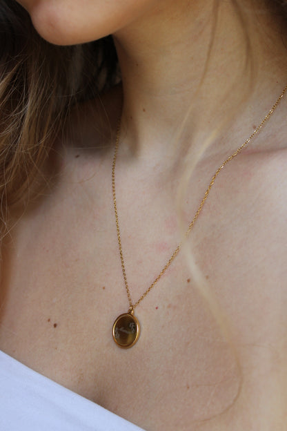 Collier gravé SOMPTUEUSE Les Bijoux De Claclou