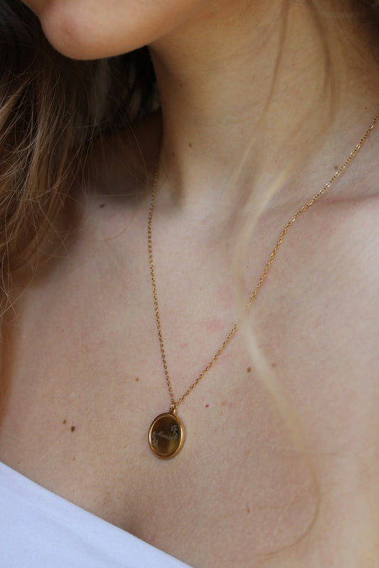Collier gravé SOMPTUEUSE Les Bijoux De Claclou