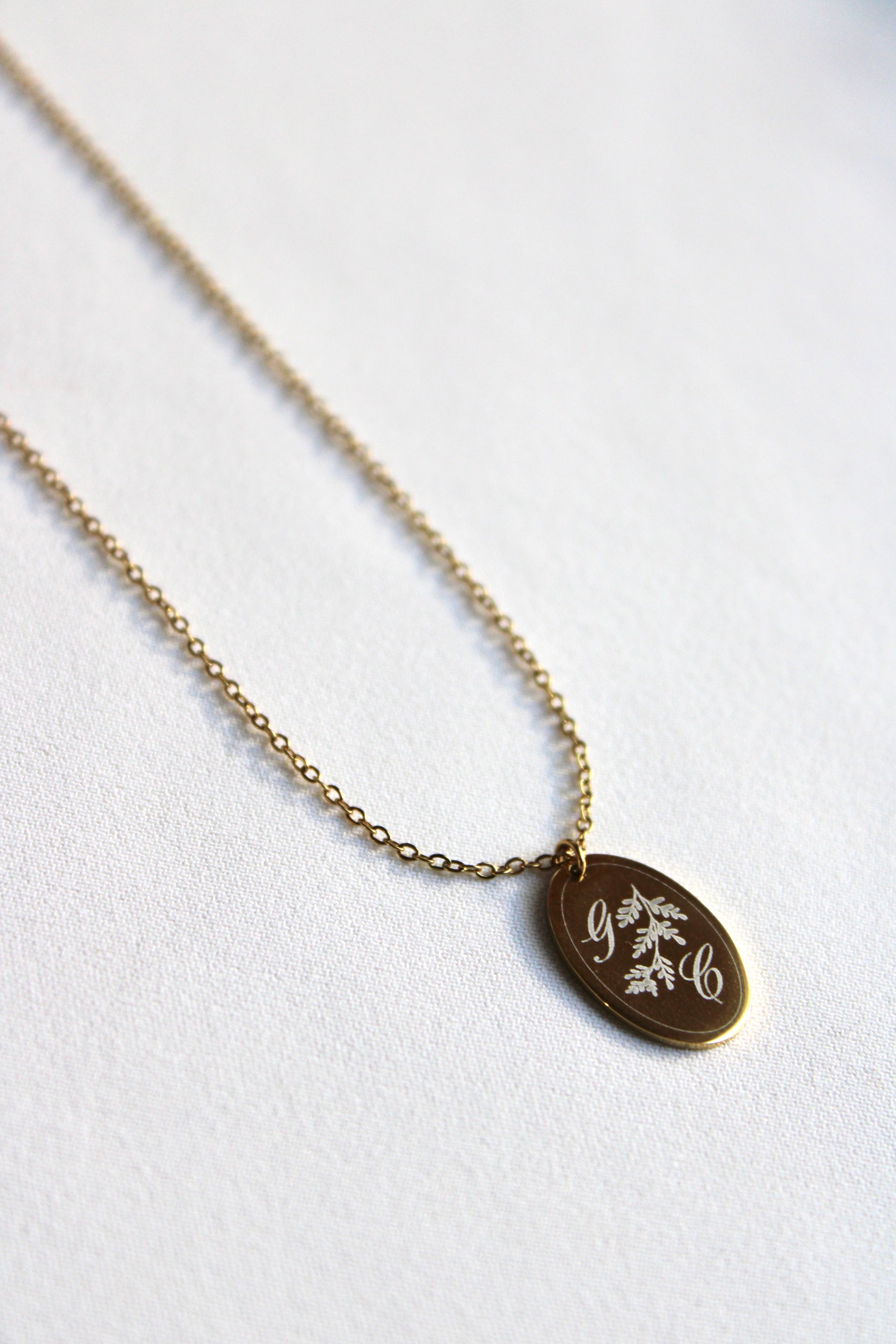 Collier gravé ÉPRISE Les Bijoux De Claclou
