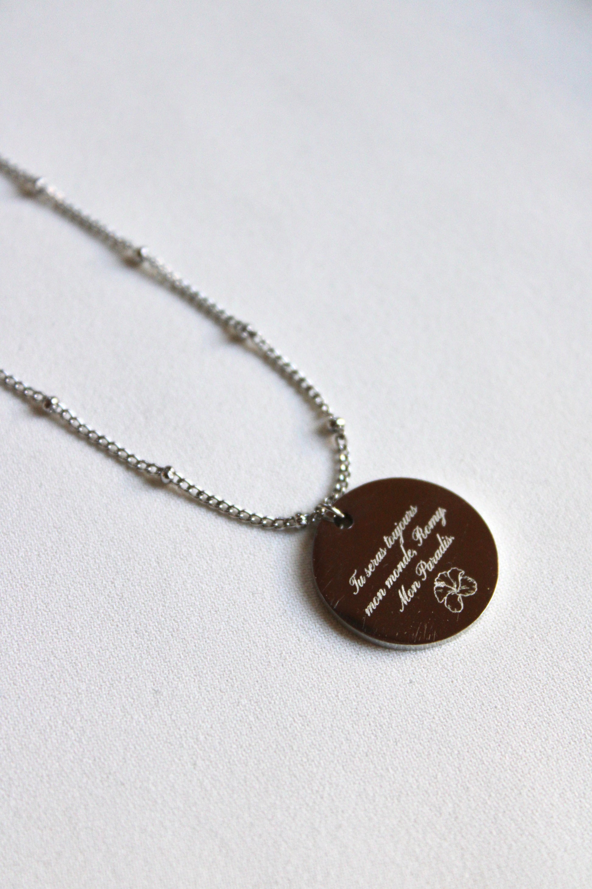 Collier pendentif BREATHE Les Bijoux De Claclou