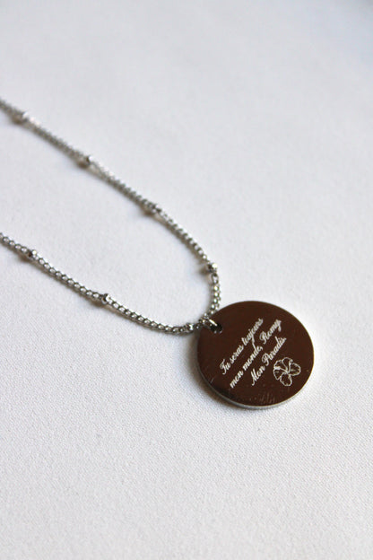 Collier pendentif BREATHE Les Bijoux De Claclou