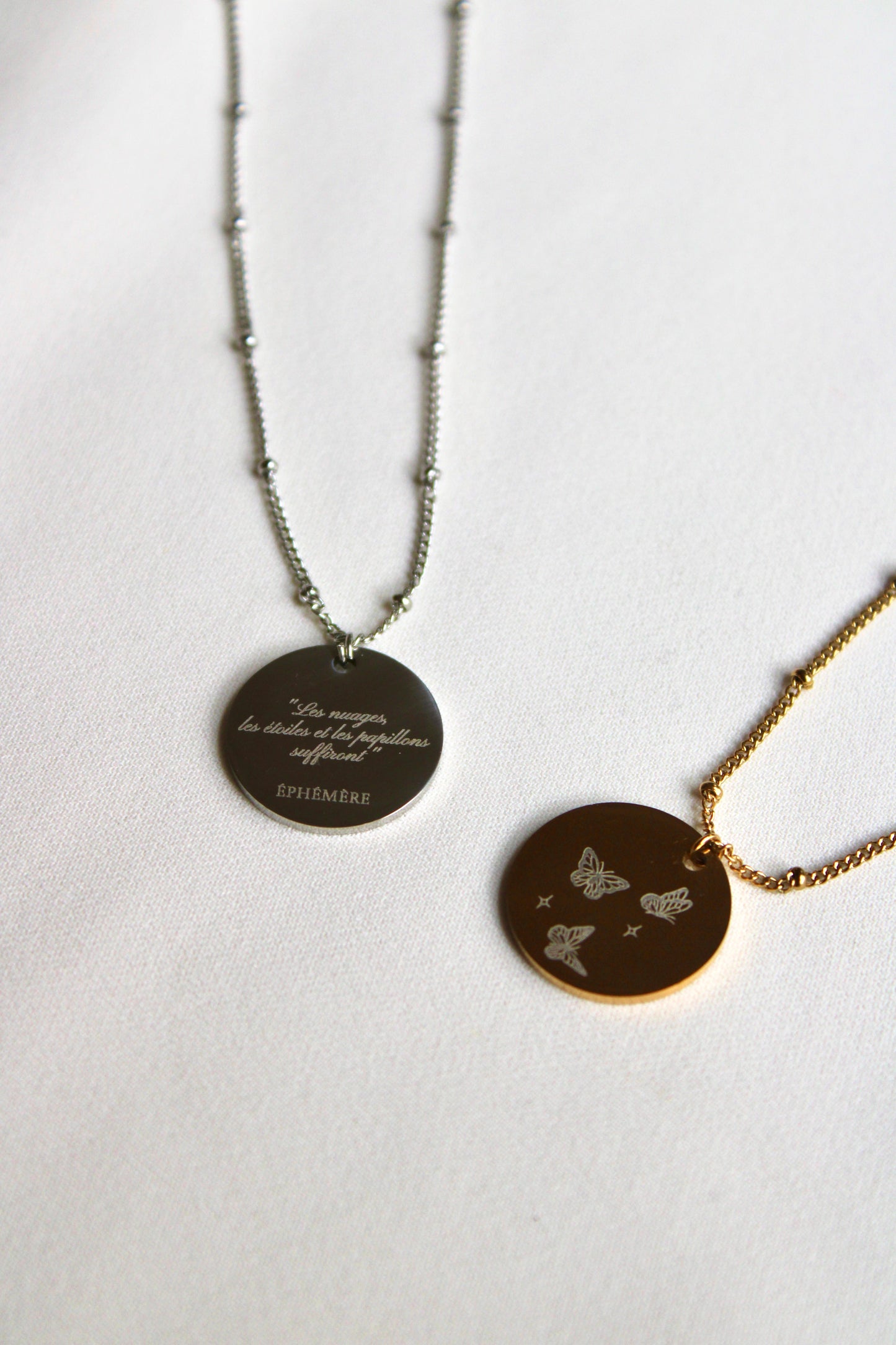 Collier pendentif ÉPHÉMÈRE Les Bijoux De Claclou